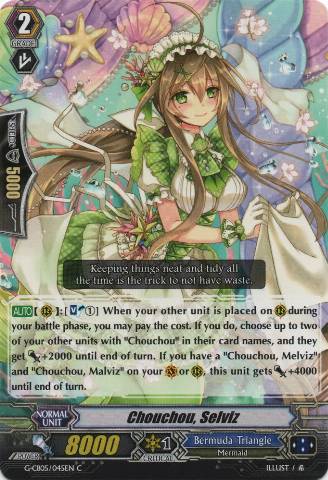 Chouchou, Selviz (1480) - Cardfight Vanguard Card Database