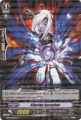 Courting Succubus (1718) - Cardfight Vanguard Card Database