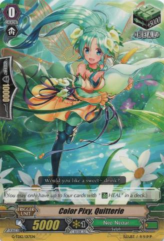 Soul Repose Pixy, Petronella (55548) - Cardfight Vanguard Card