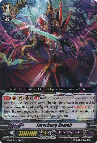 Wackstum Vampir, Cardfight!! Vanguard Wiki