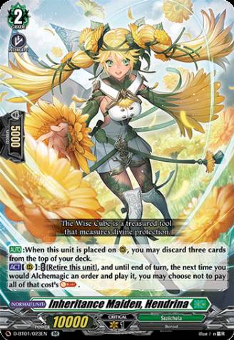 Inheritance Maiden, Hendrina