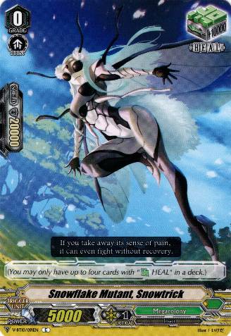 Large Snowflake Mutant, Snow Trick (4728) - Cardfight