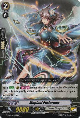 Magical Performer (5081) - Cardfight Vanguard Card Database