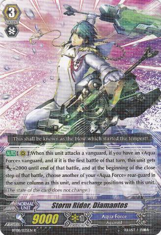 Storm Rider, Diamantes (7923) - Cardfight Vanguard Card Database