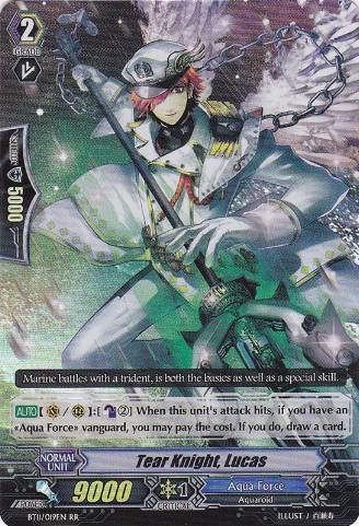 Tear Knight, Lucas (8198) - Cardfight Vanguard Card Database