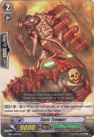 Toxic Trooper (8342) - Cardfight Vanguard Card Database