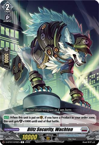 Blitz CEO, Verstra (273200) - Cardfight Vanguard Card Database