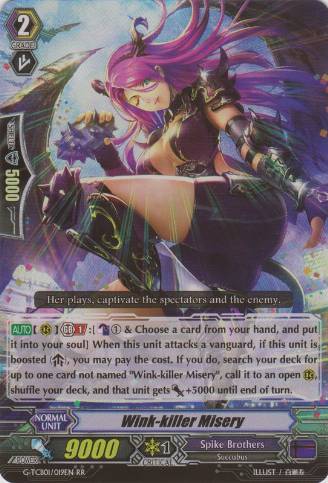 Wink-killer Misery (8826) - Cardfight Vanguard Card Database